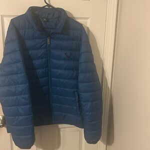 True Religion Puffer Jacket Blue